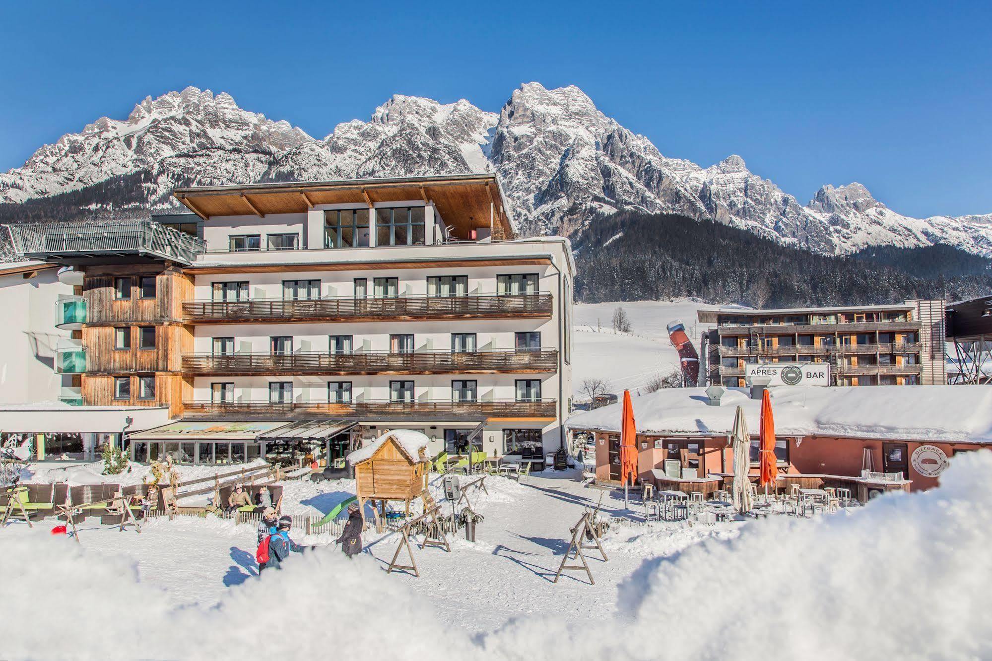 Hotel Bacher Asitzstubn Leogang Exterior foto